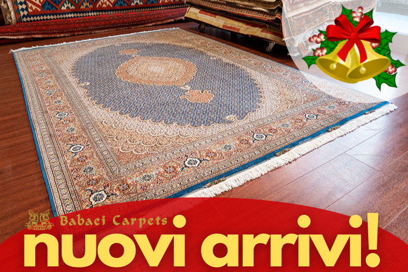 Approfitta dei nuovi arrivi per regalare (o per regalarti) uno splendido tappeto persiano!