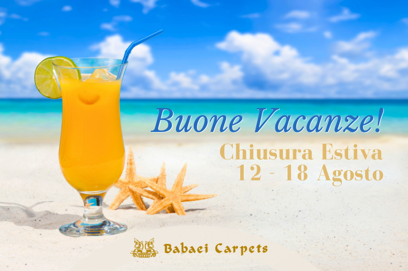 Chiusura estiva. Buone vacanze!