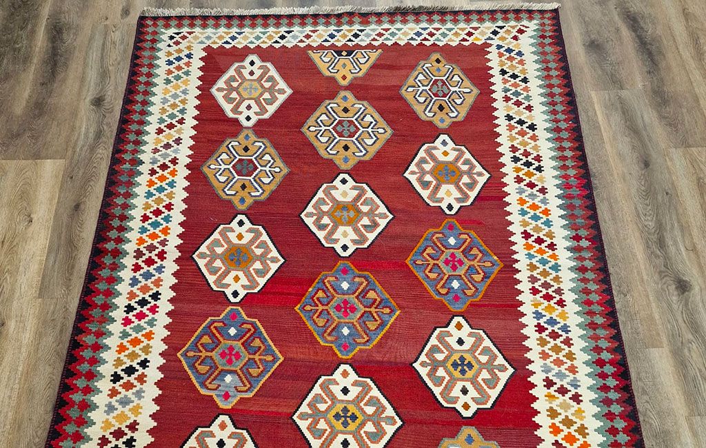 Tappeto Kilim vecchio persiano