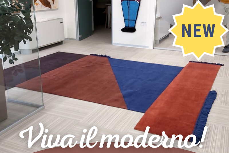 Tappeto moderno per arredare studio ed ufficio
