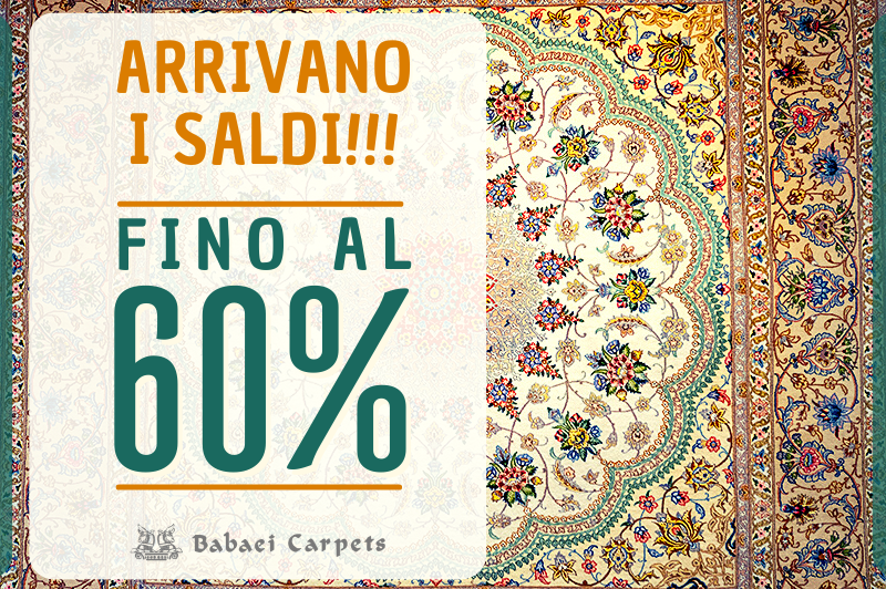 Saldi Luglio 2023 - Babaei Carpets punto vendita in via Giovanni da Procida n.14 a Milano