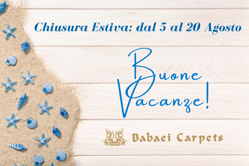 Chiusura estiva. Buone vacanze!