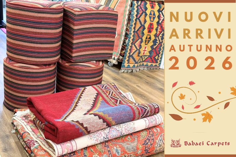 Nuovi arrivi: tappeti con trame e colori autunno
