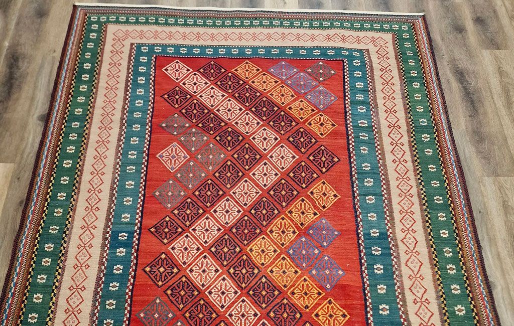 Tappeto Kilim vecchio persiano