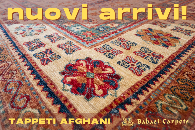 Nuovi arrivi: splendidi tappeti afghani!